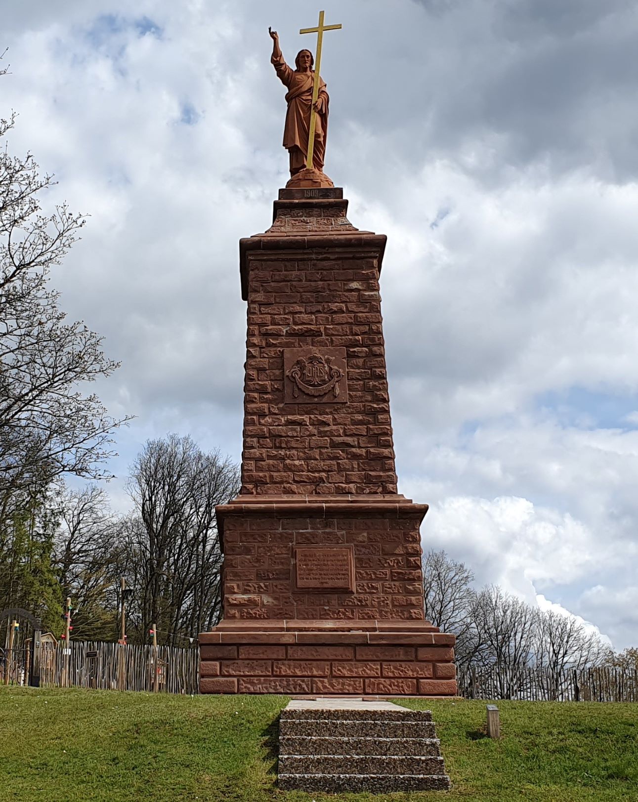 Photo de la statue du Sacré-Cœur